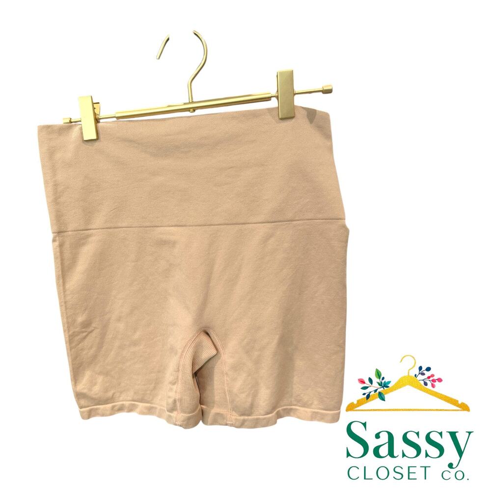 Jockey Generation Slimming Shapewear Mid Thigh Shaper Shorts Medium M Nude